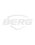 BERG Ultim Favorit Regular 410 Grey med sikkerhetsnett Comfort – rektangulær trampoline 410x250 cm