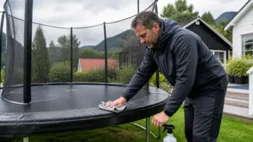 Trampoline vedlikehold