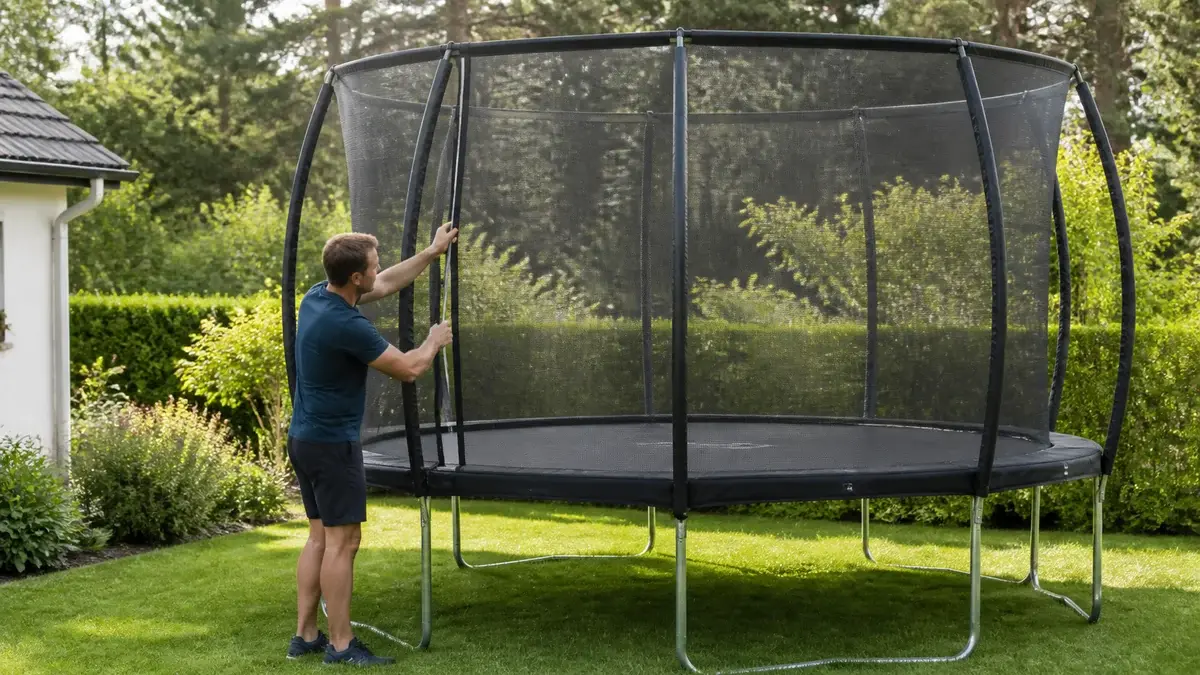 Sikkerhetsnett trampoline